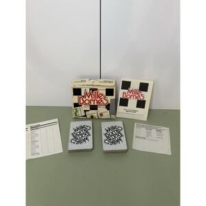 Mille Bornes The‎ French Auto Race Card Game Parker Brothers Complete Set 1982